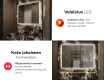 Kylpyhuoneen Peili Led-valoilla L148 #5
